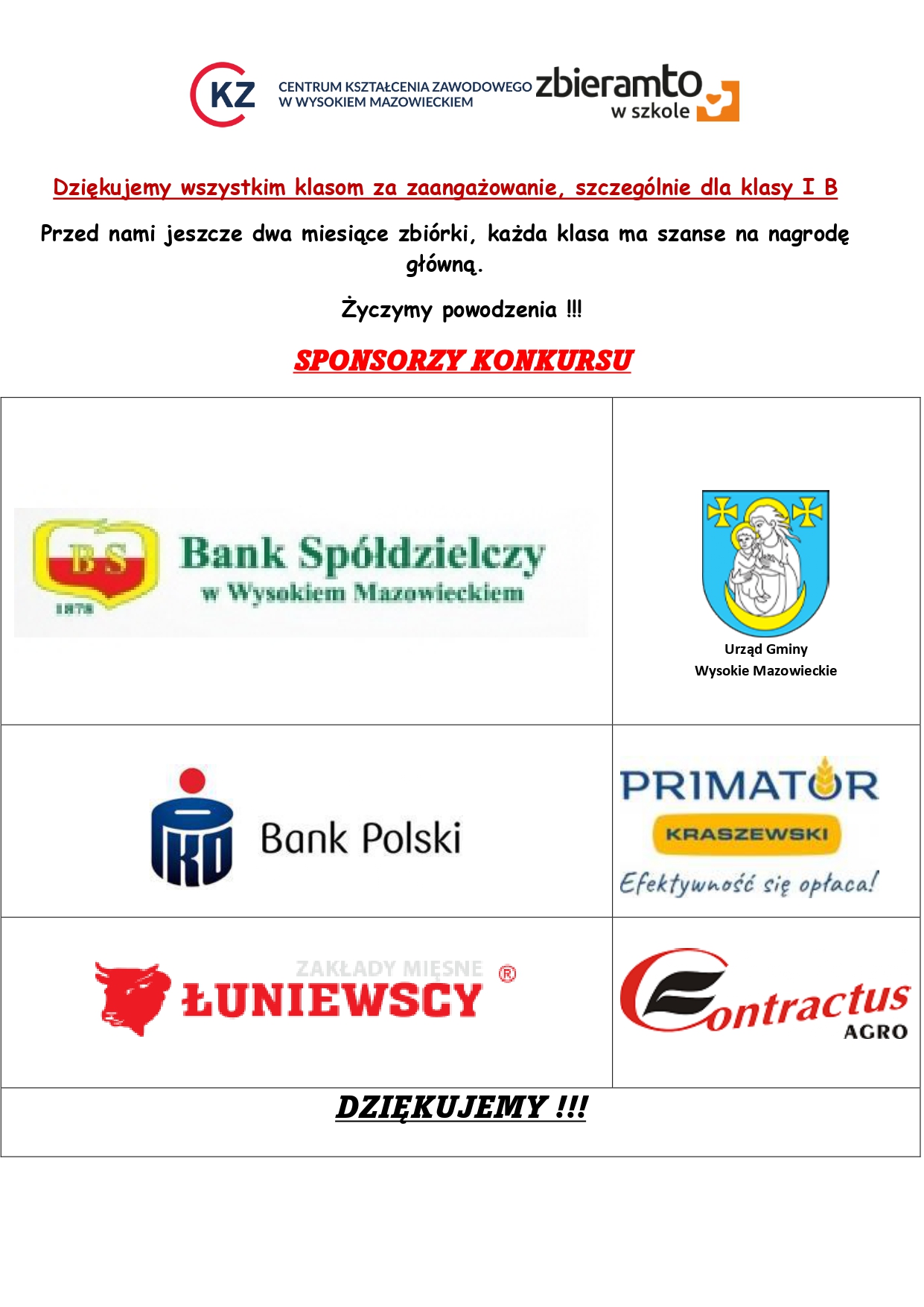 Ranking klas Eko Klasa Marzec page 0002