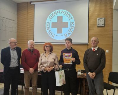 1 MIEJSCE UCZNIA Z CKZ W WYSOKIEM MAZOWIECKIEM W „XXXIII OGÓLNOPOLSKIEJ OLIMPIADZIE ZDROWIA”- ETAP REJONOWY